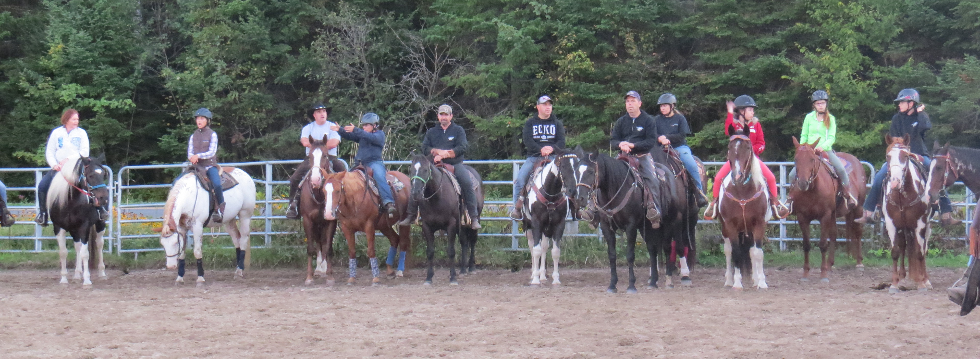 Cours d'équitation / Ranch S. Martin Drummondville
